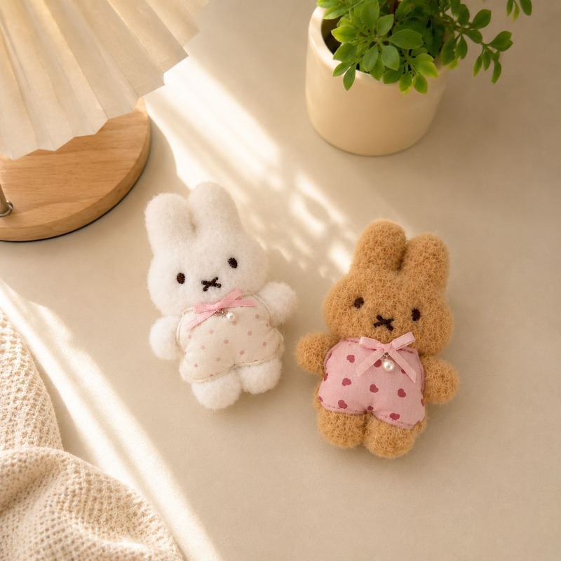 New Miffy rabbit Doll Keychain - Staedtler Pencil Lumocolor ulasan dan harga