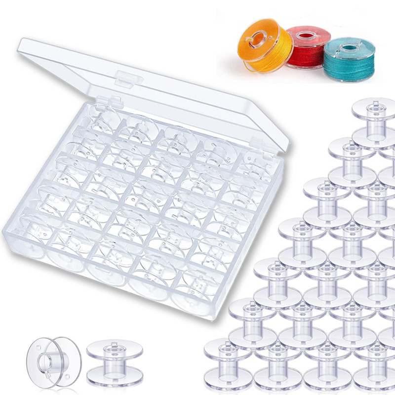 25pcs Home Sewing Machine Bott - Sewing Gauge Ruler ulasan dan harga