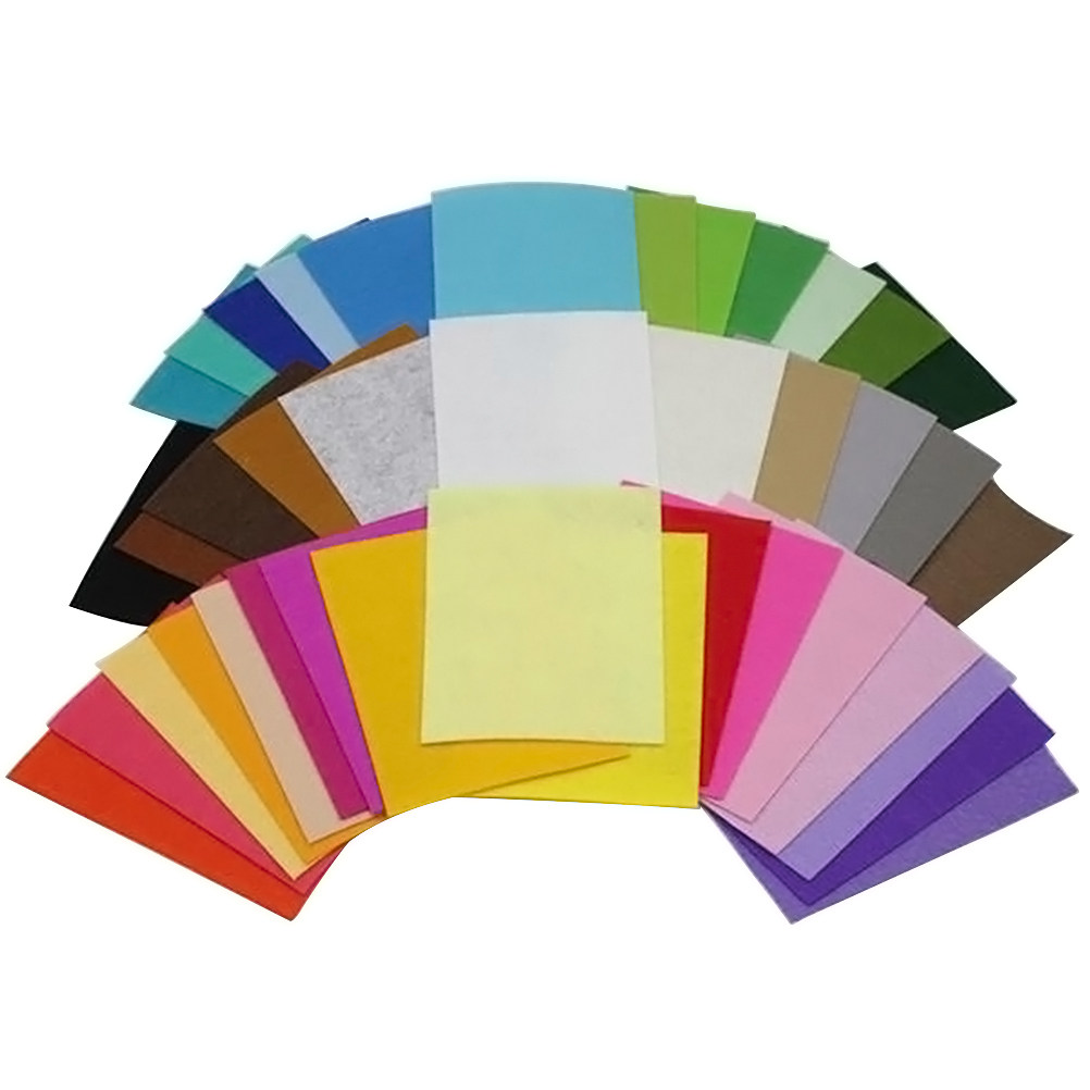 40Pcs Multi-Color Non-Woven Fe - Sewing Thread In Textile ulasan dan harga
