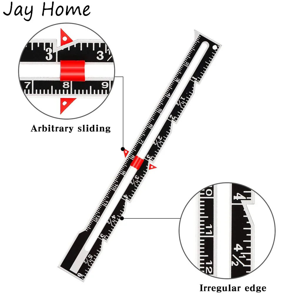 2/4PCS Sliding Gauge Sewing Me - Sewing Gauge Ruler ulasan dan harga