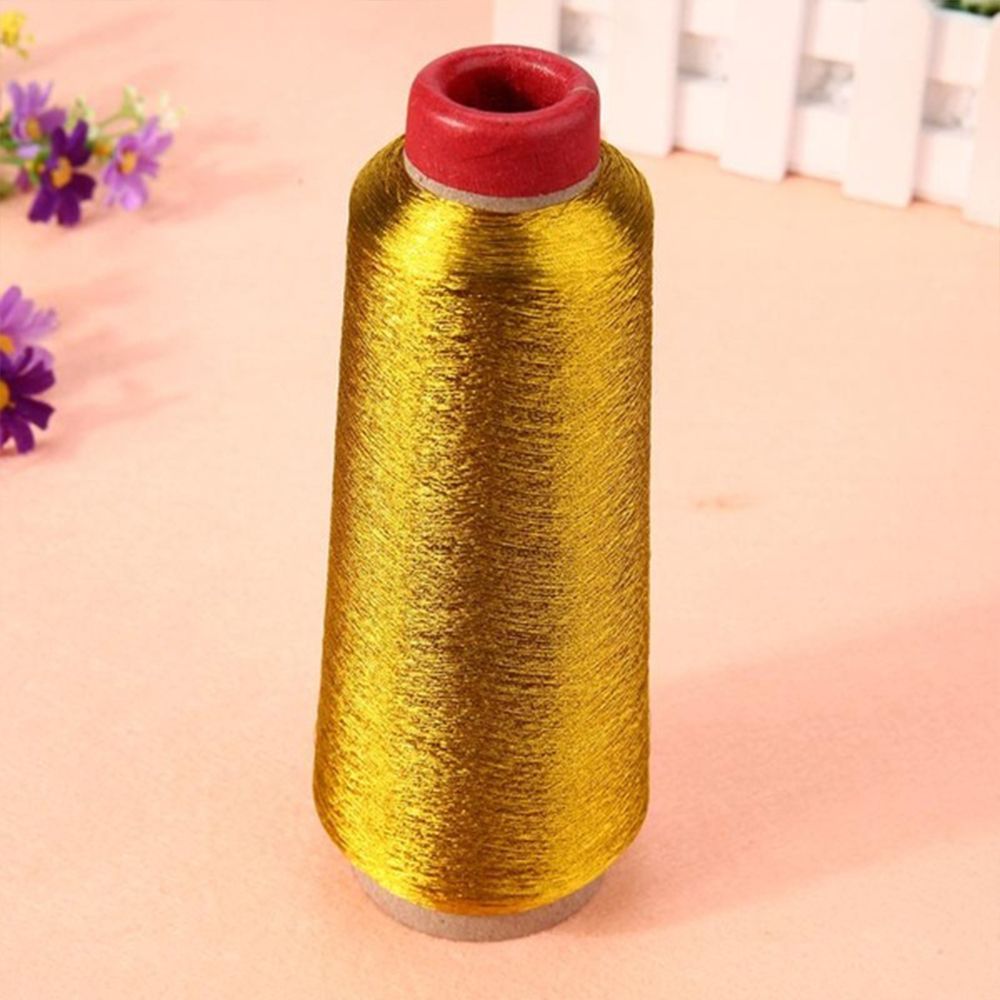 Gold/Silver Embroidery Threads - Sewing Thread In Textile ulasan dan harga