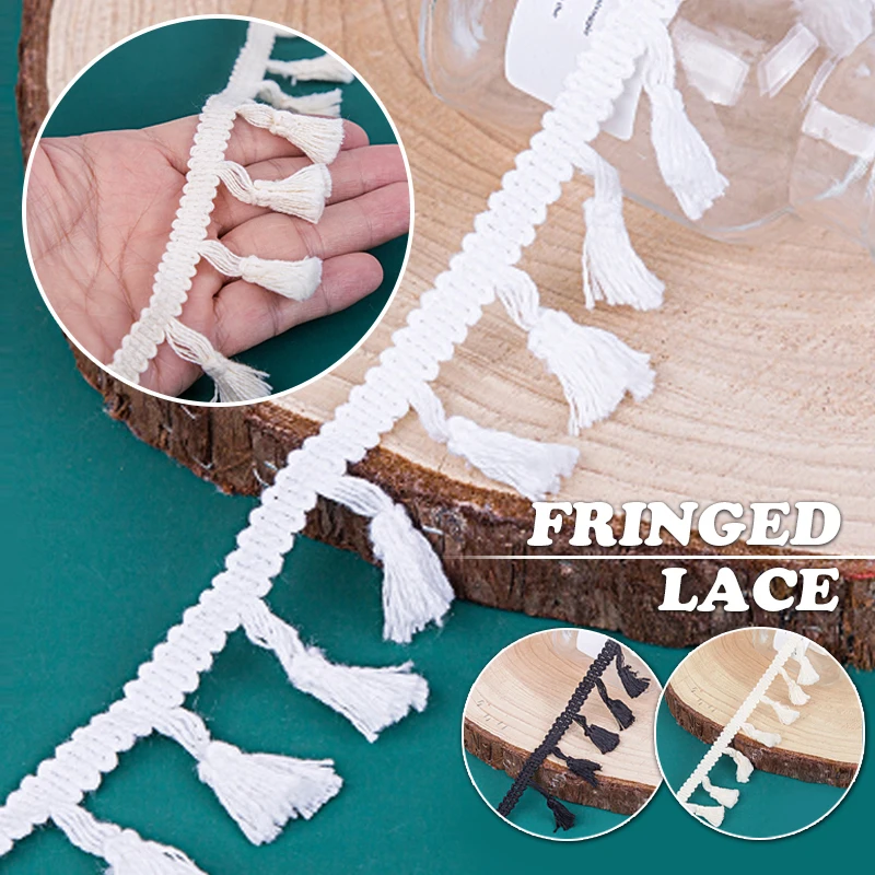 10Meter Cotton Thread Fringe L - Sewing Thread In Textile ulasan dan harga