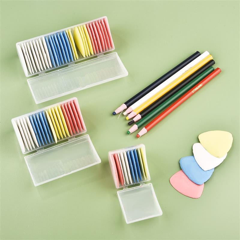 NEW Tailors Chalk Multicolor F - Sewing Gauge Ruler ulasan dan harga