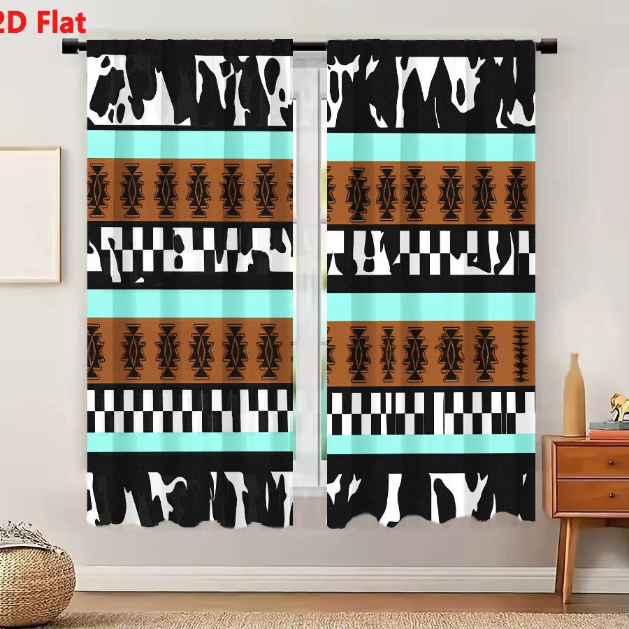 2Pcs Curtains 2D Flat Geometri - Century Textile & Sewing Supply Avenue C North Saskatoon Sk ulasan dan harga