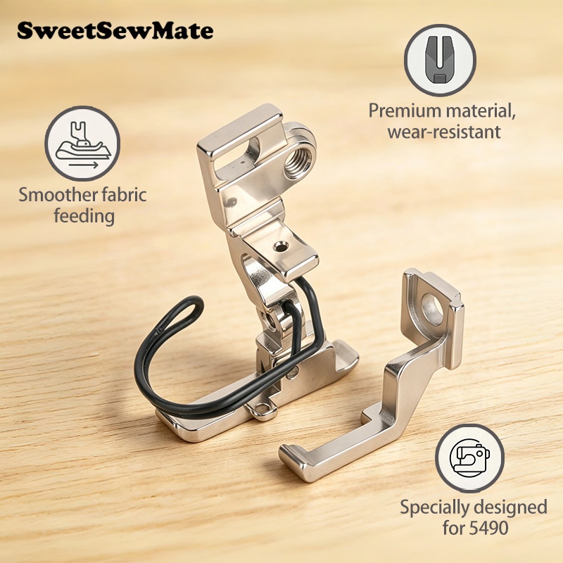 5490 Walking Foot Hemming Pres - Textile Sewing Machine ulasan dan harga