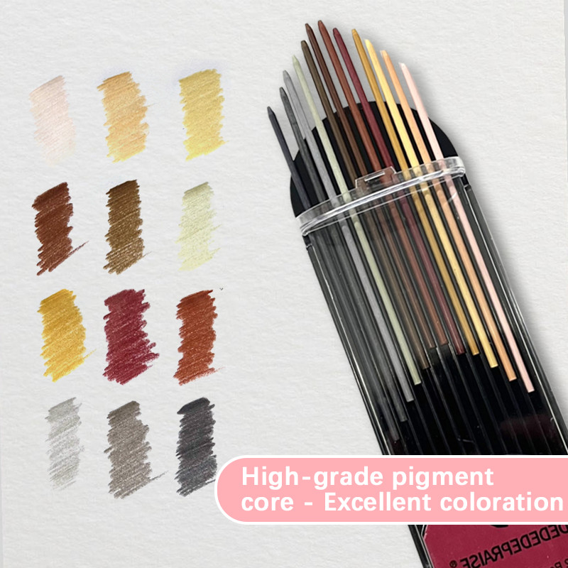 12/24 Colored Leads 2.0mm Mech - Staedtler Pencil Lumocolor ulasan dan harga