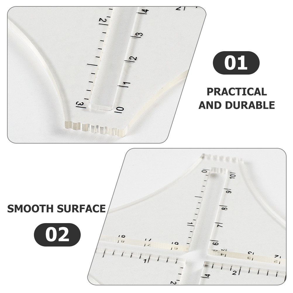 Knitting Density Ruler Profess - Sewing Gauge Ruler ulasan dan harga