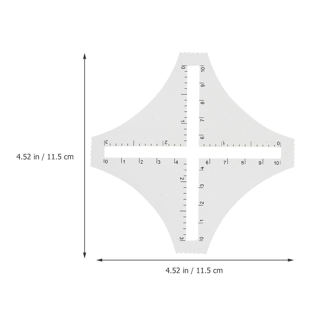 Knitting Density Ruler Profess - Sewing Gauge Ruler ulasan dan harga