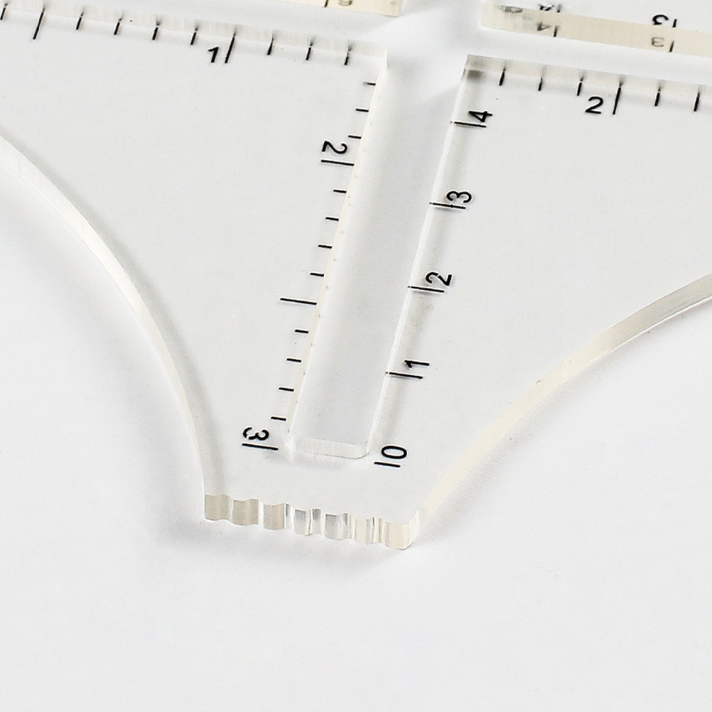 Knitting Density Ruler Profess - Sewing Gauge Ruler ulasan dan harga