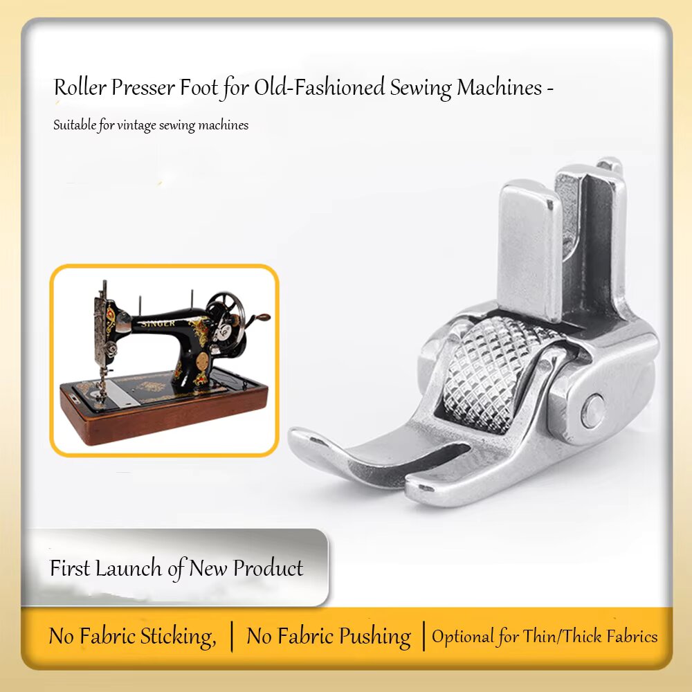 All Steel Roller Presser Foot  - Textile Sewing Machine ulasan dan harga