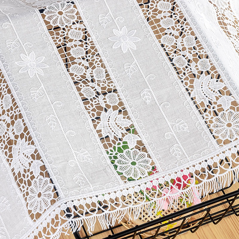 New Cotton Fringe Lace Embroid - Sewing Thread In Textile ulasan dan harga
