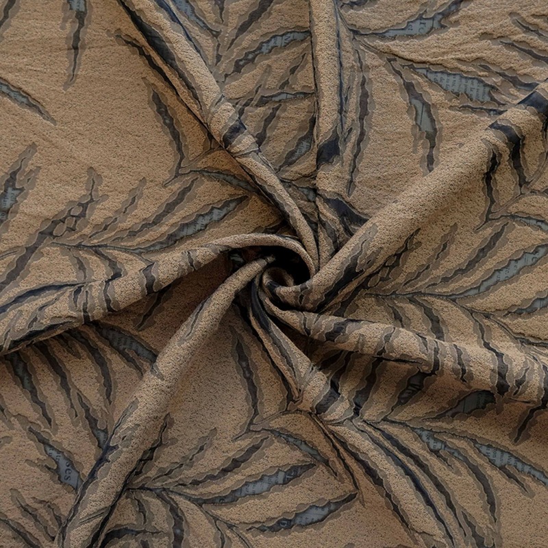 Vintage 3D Embossed Palm Leaf  - Vintage Sewing Textile ulasan dan harga