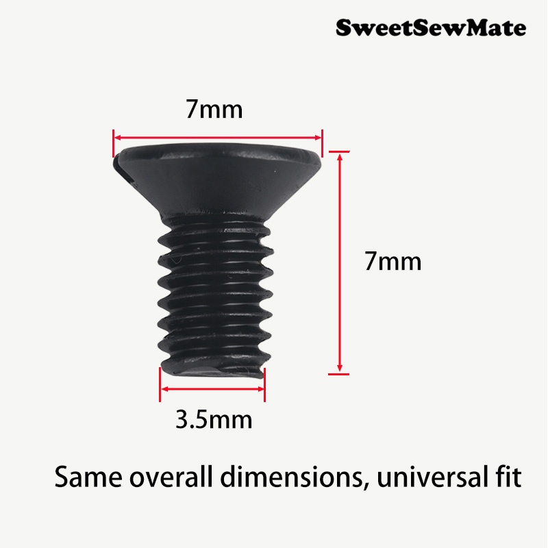 1PCS lotted Flat Head Screw Al - Textile Sewing Machine ulasan dan harga